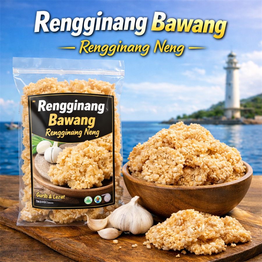 Produk rengginang bawang Rengginang Neng